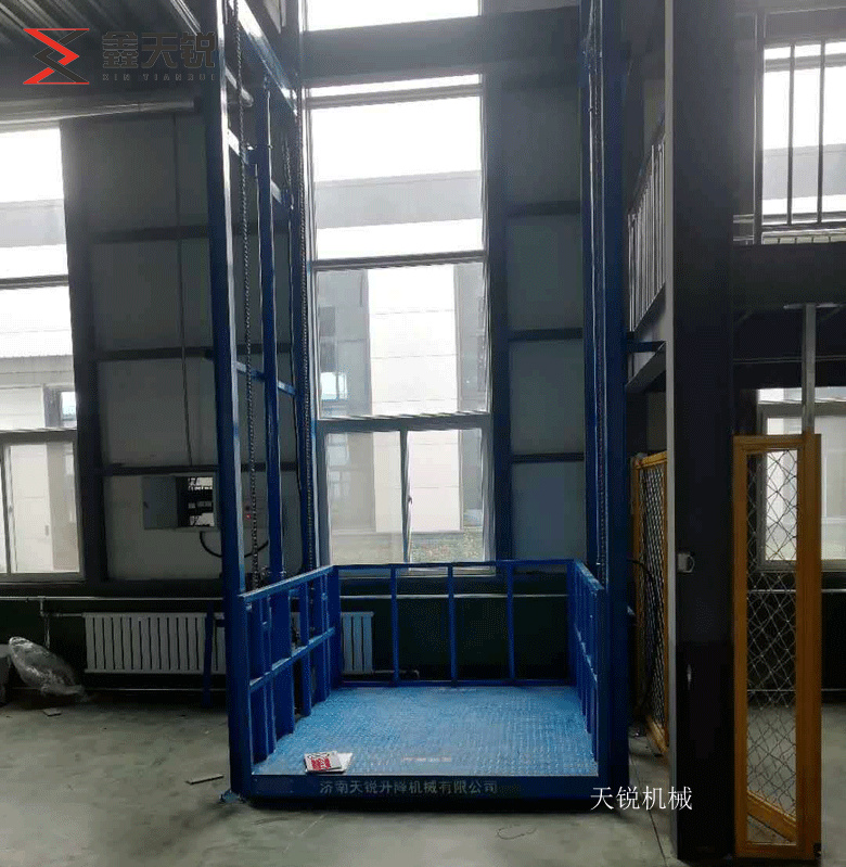 本溪导轨式升降机验收合格